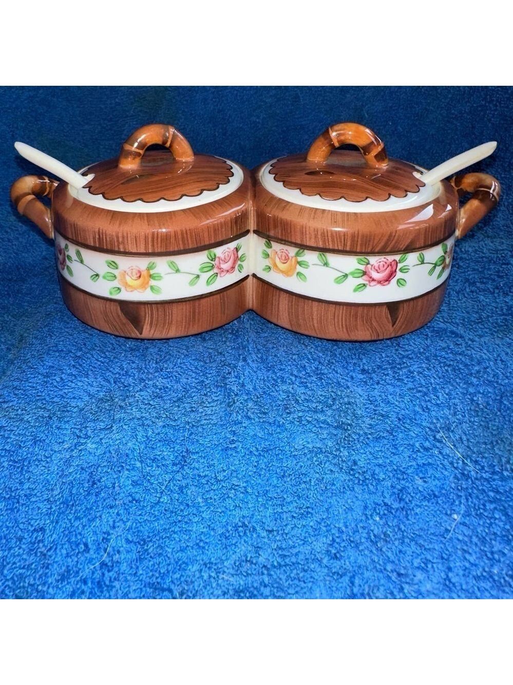 Vintage Orchard Ware By PY (Japan) Condiment Server